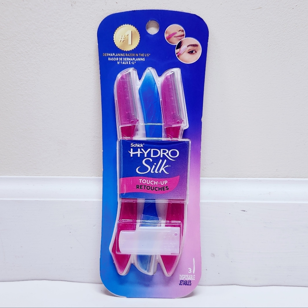 ⭐4/$15 Schick Hydro Silk Touch-Up Multipurpose Razors, 3 CT